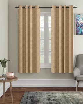 cortina eyelet curtain Pack Of 2 Window Curtain-picture-16