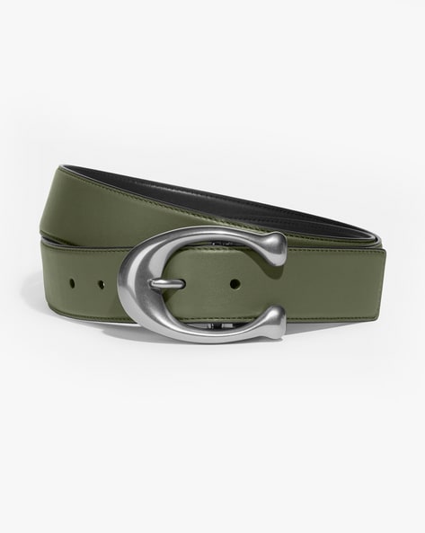 COACH®  Harness Buckle Cut To Size Reversible Belt, 38 Mm