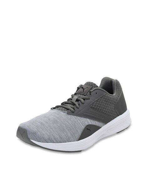 puma trigger lace up running shoes