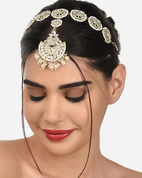 Bridal matha patti on sale online