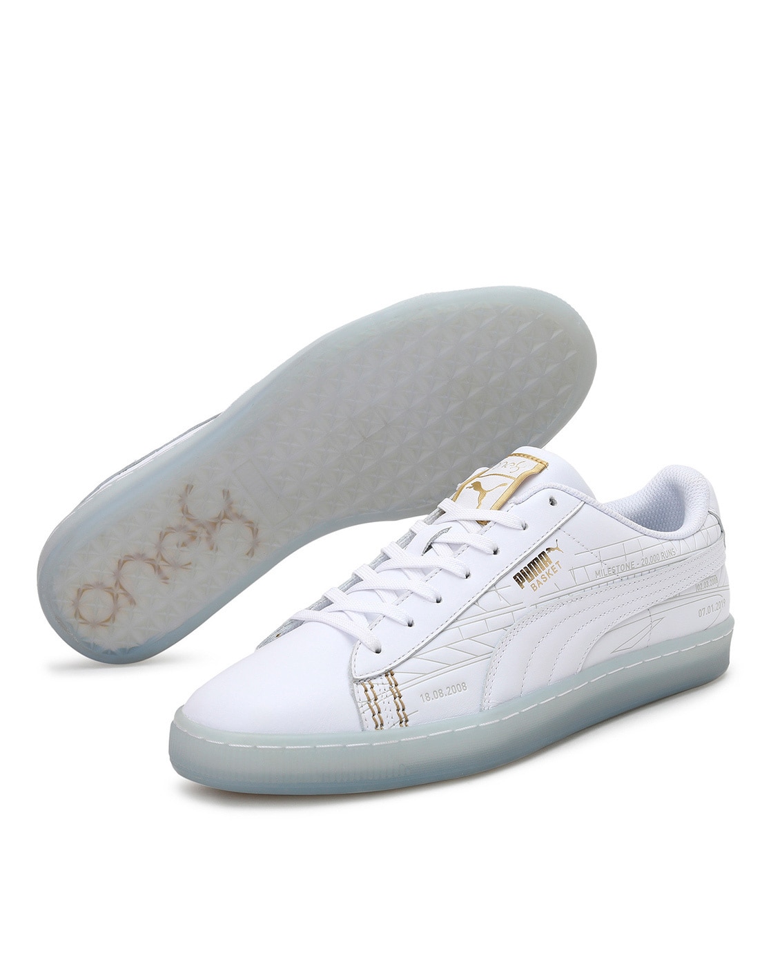 Share more than 129 puma one8 white sneakers