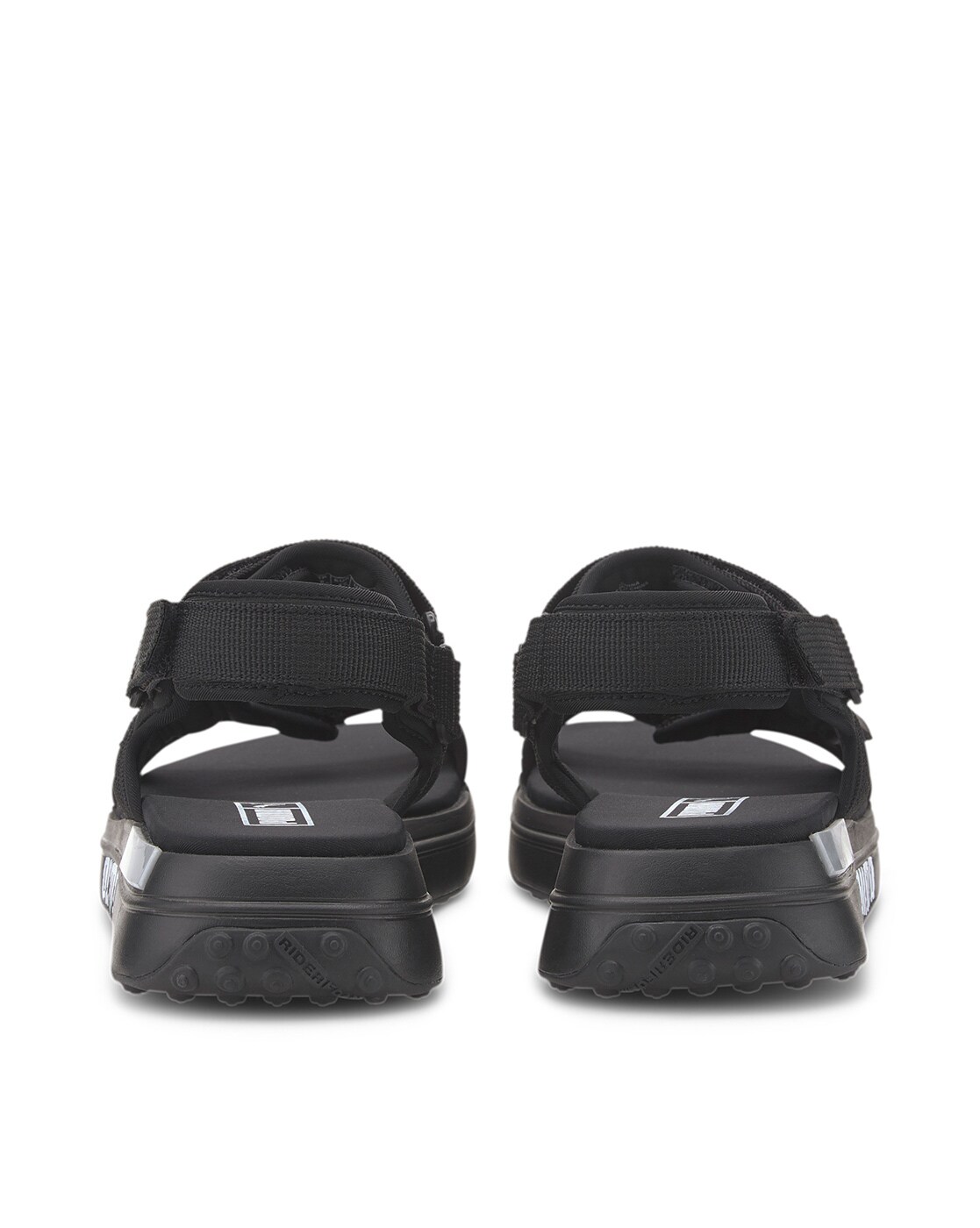 Puma black rider online sandals