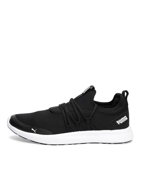 puma skipper idp black running shoes