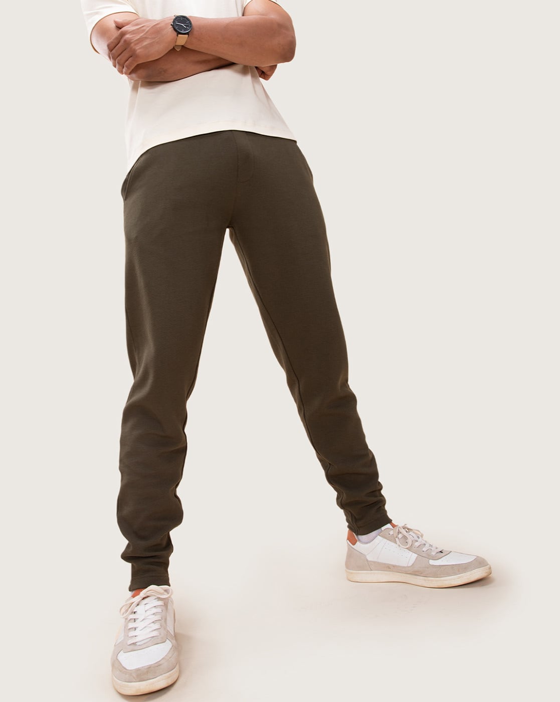 Buy Brown Track Pants for Men by 