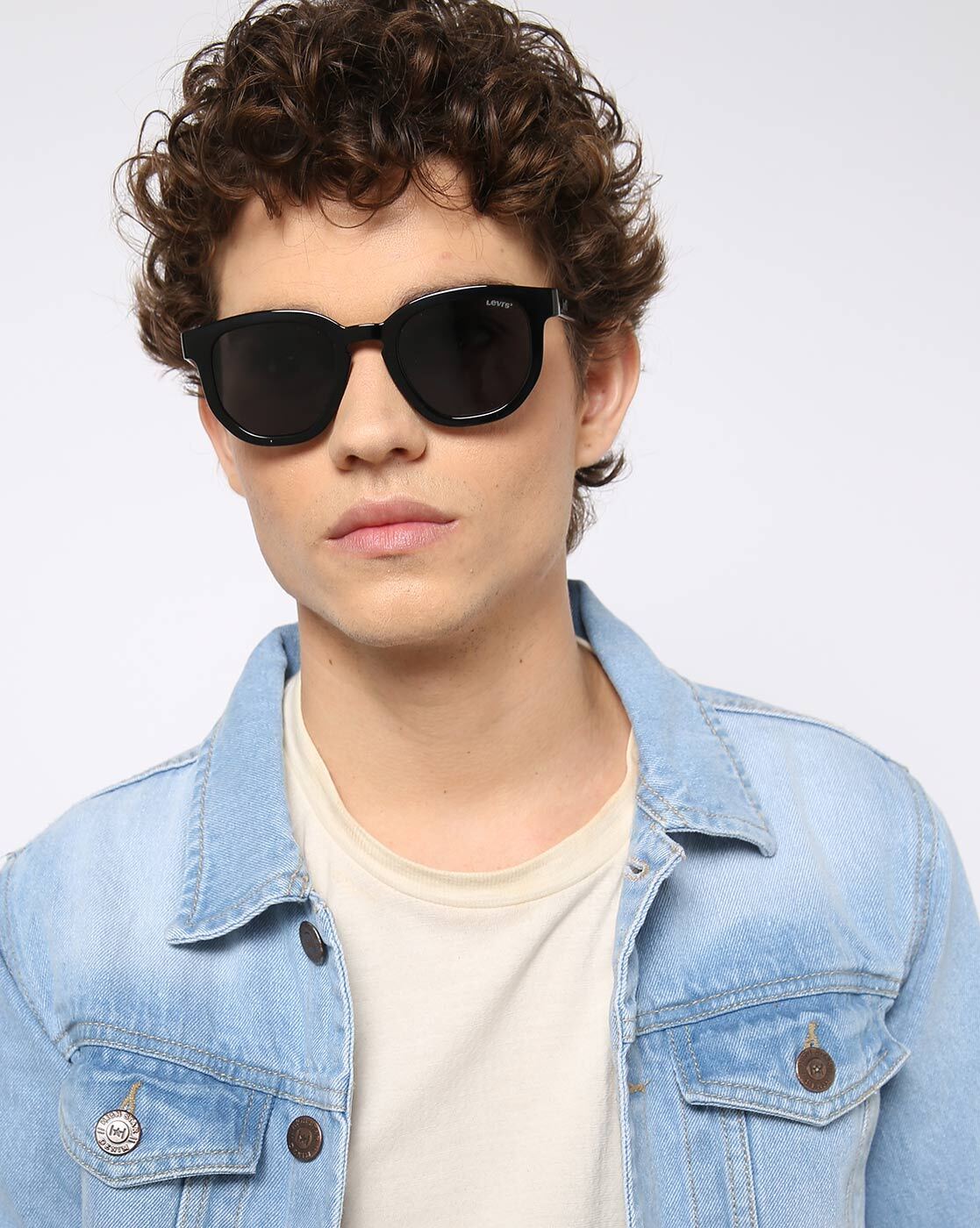 Levi's Sunglasses : Buy Levi's Round-Oval Sunglasses For Men Metal