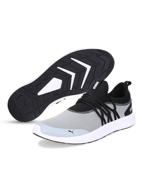 puma skipper idp black running shoes