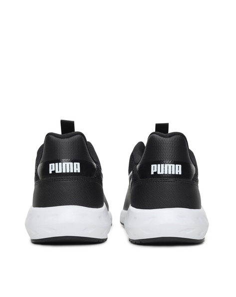 black tennis shoes puma