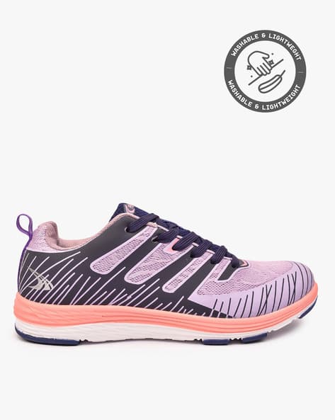 PERFORMAX Women Superflyfoam Panelled Lace-Up Running Shoes