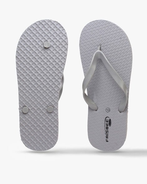 Buy Grey Flip Flop Slippers for Men by FRISBEE Online Ajio