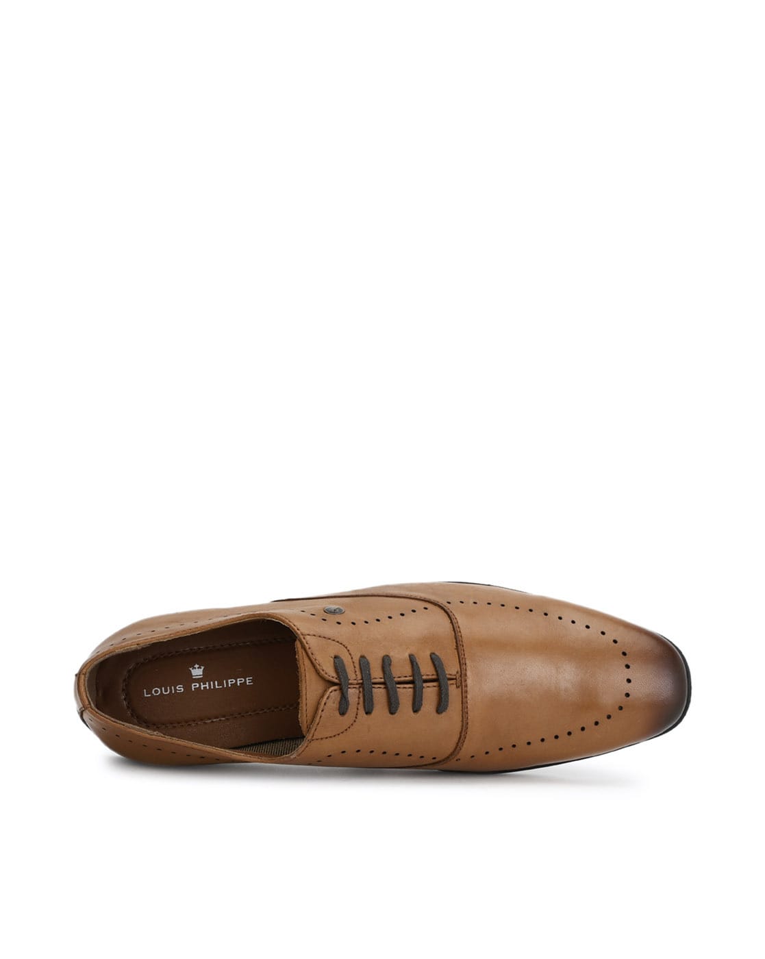 Buy Louis Philippe Brown Lace Up Shoes Online - 743463