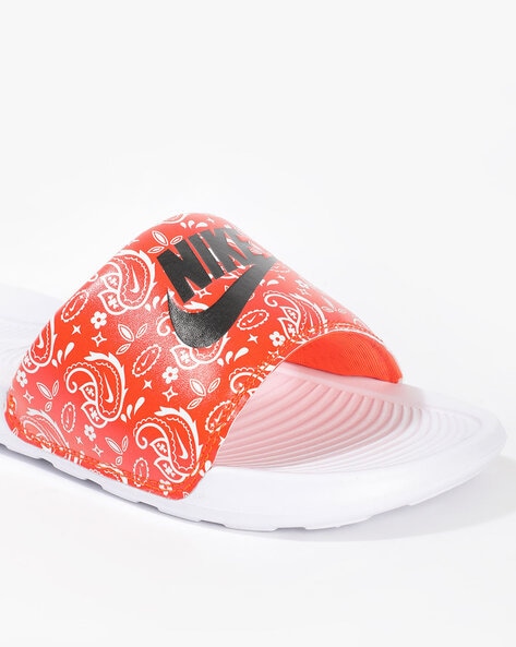 Buy Orange White Flip Flop Slippers for Women by NIKE Online