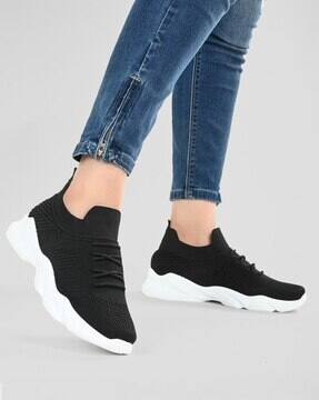 Buy Black Casual Shoes for Women by 