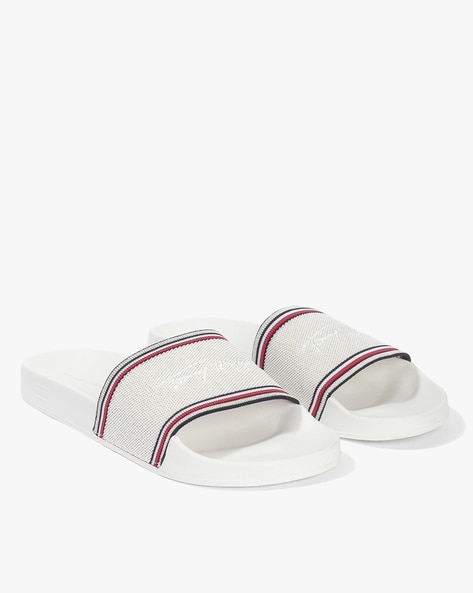 Womens tommy hilfiger sliders hot sale