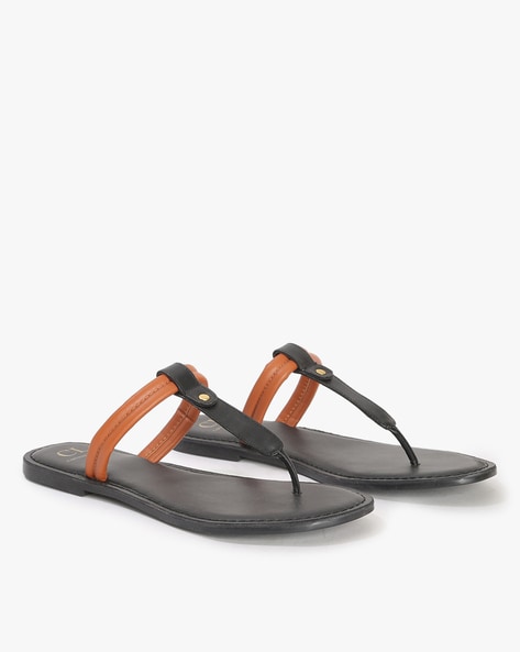 Buy Dual-Strap Slip-On Sandals Online at Best Prices in India - JioMart.