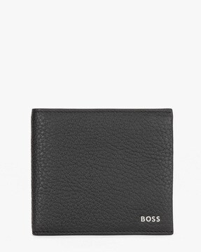 hugo boss bifold leather wallet