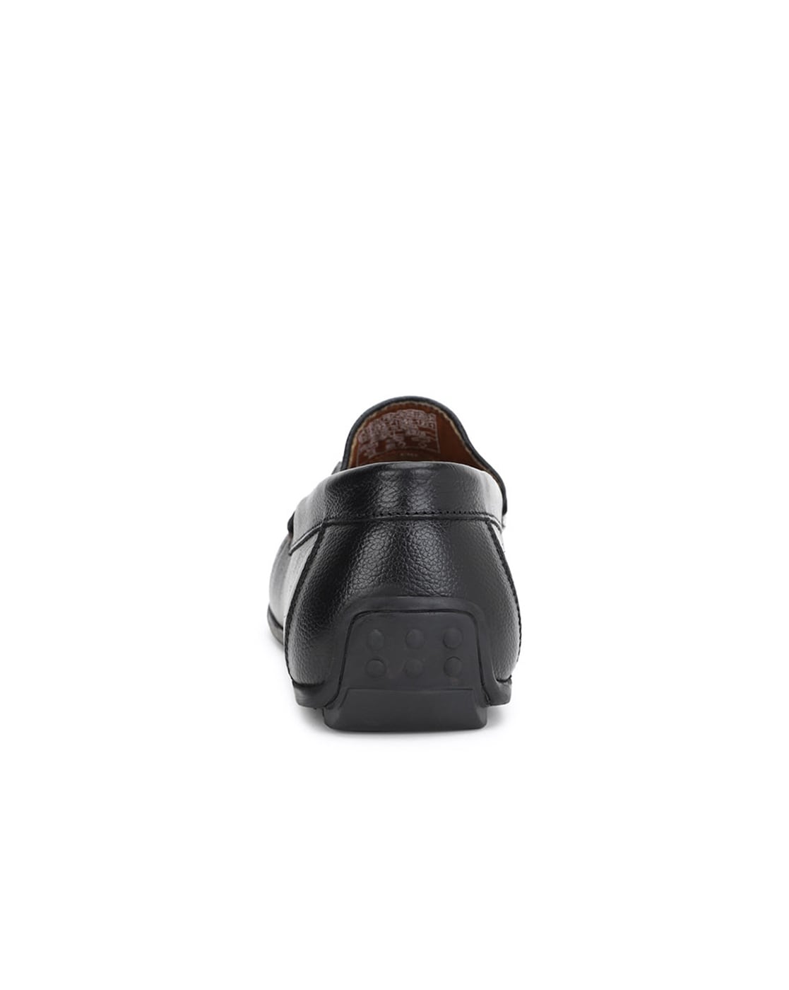 Buy Louis Philippe Slip-On Formal Shoes For Men ( BLACK ) Online