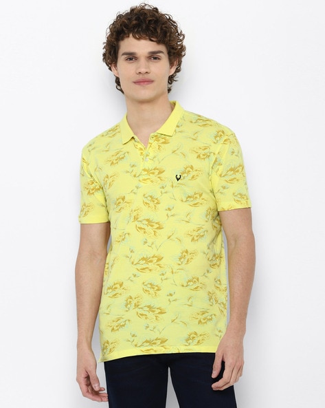 Buy Yellow Tshirts for Men by ALLEN SOLLY Online