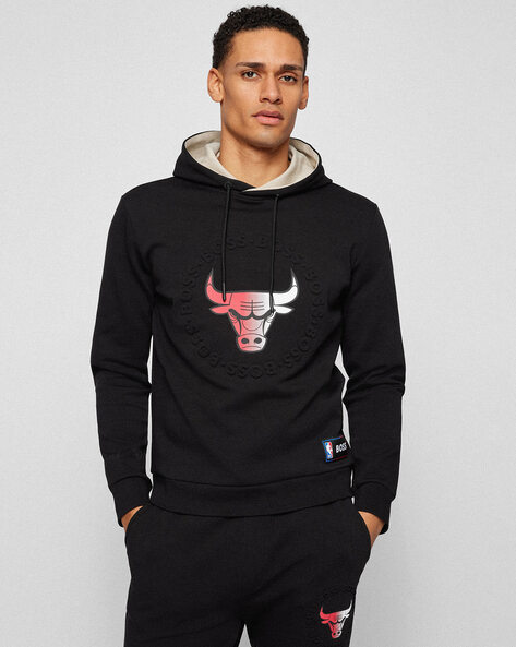 BOSS, Sweat-shirt Noir Homme