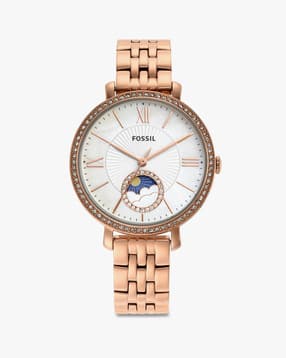 fossil Women ES5165I Analogue Watch with Stainless Steel Strap-picture-21