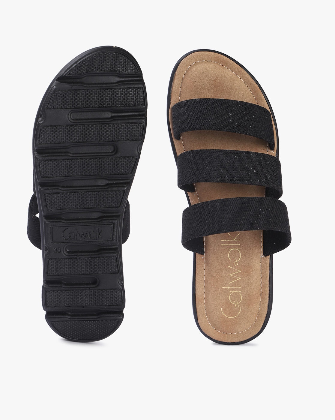Top more than 178 catwalk black sandals