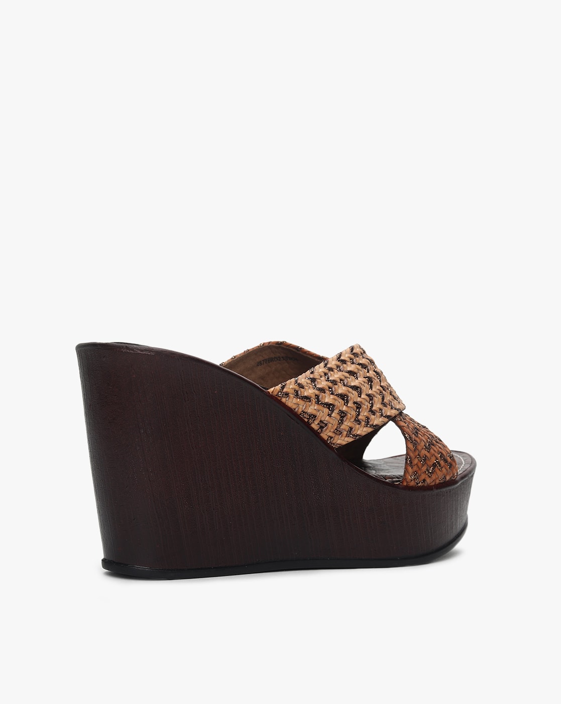 Buy Brown Heeled Sandals for Women by 