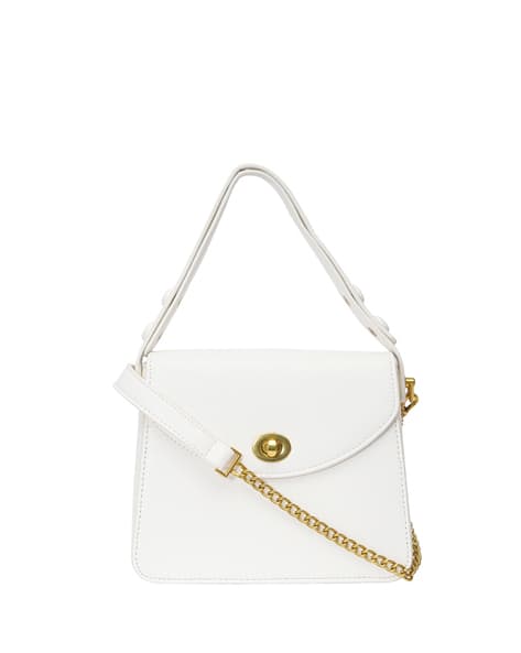 Satchel Handbag with Detachable Strap