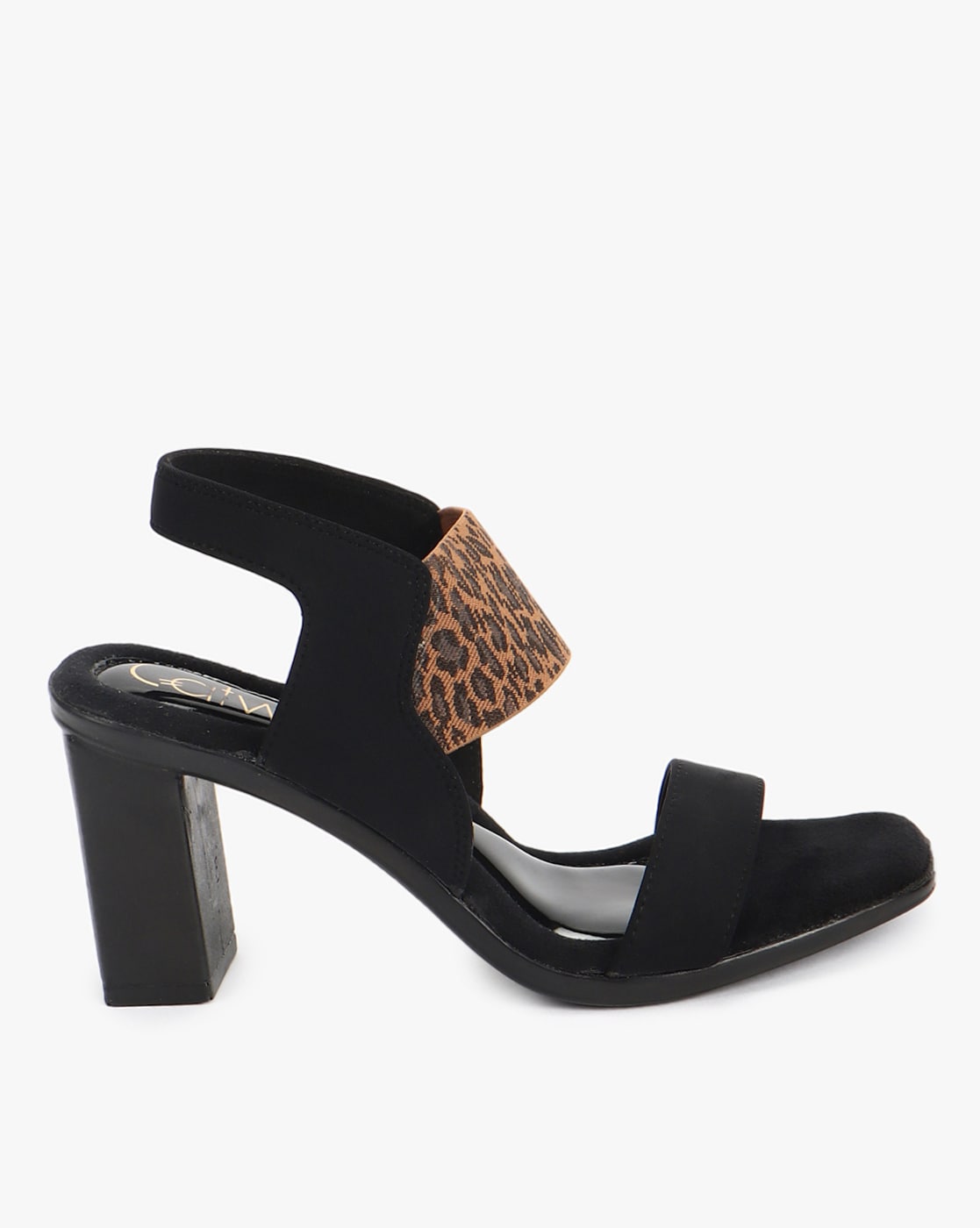 Chere Cheetah Print Block Heels: Women Heels Online