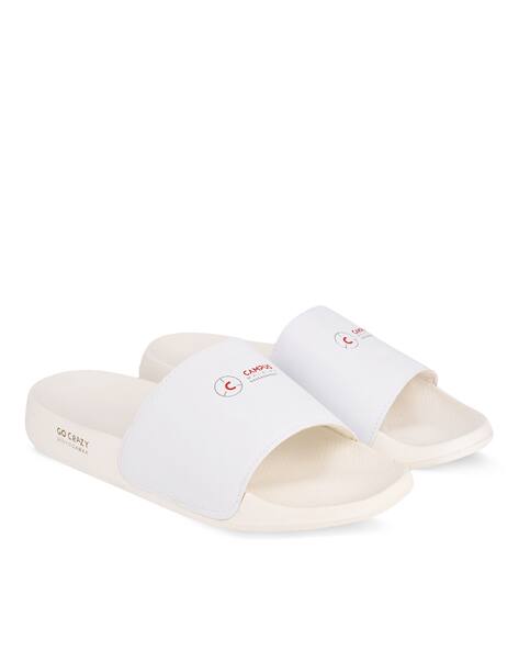 Buy White Flip Flop u0026 Slippers for Men by CAMPUS Online | Ajio.com