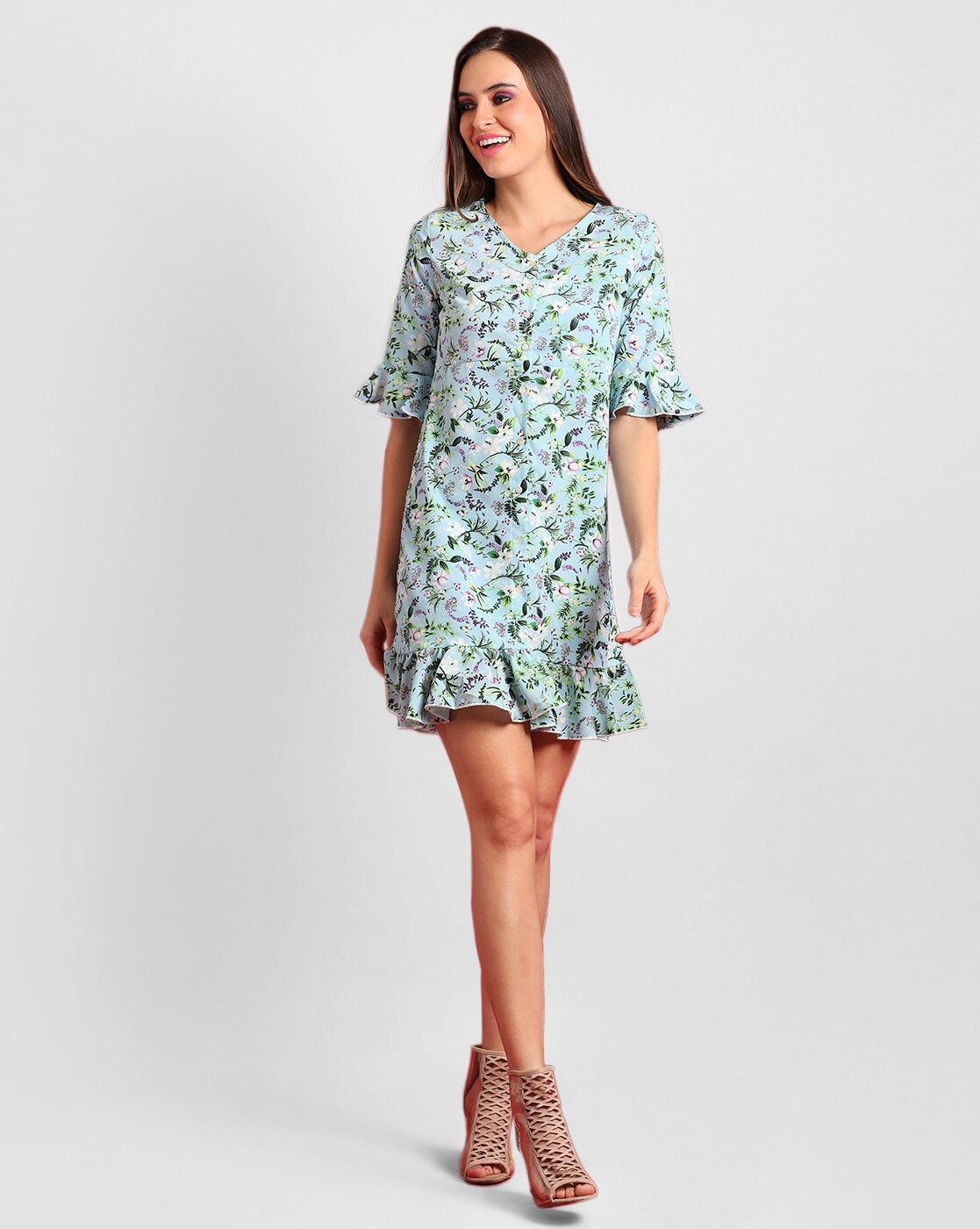 Buy Blue Dresses for Women by Campus Sutra Online
