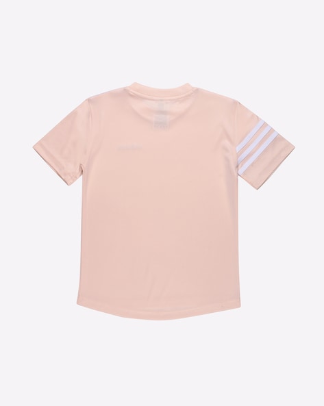 Adidas tape 2024 tee pink