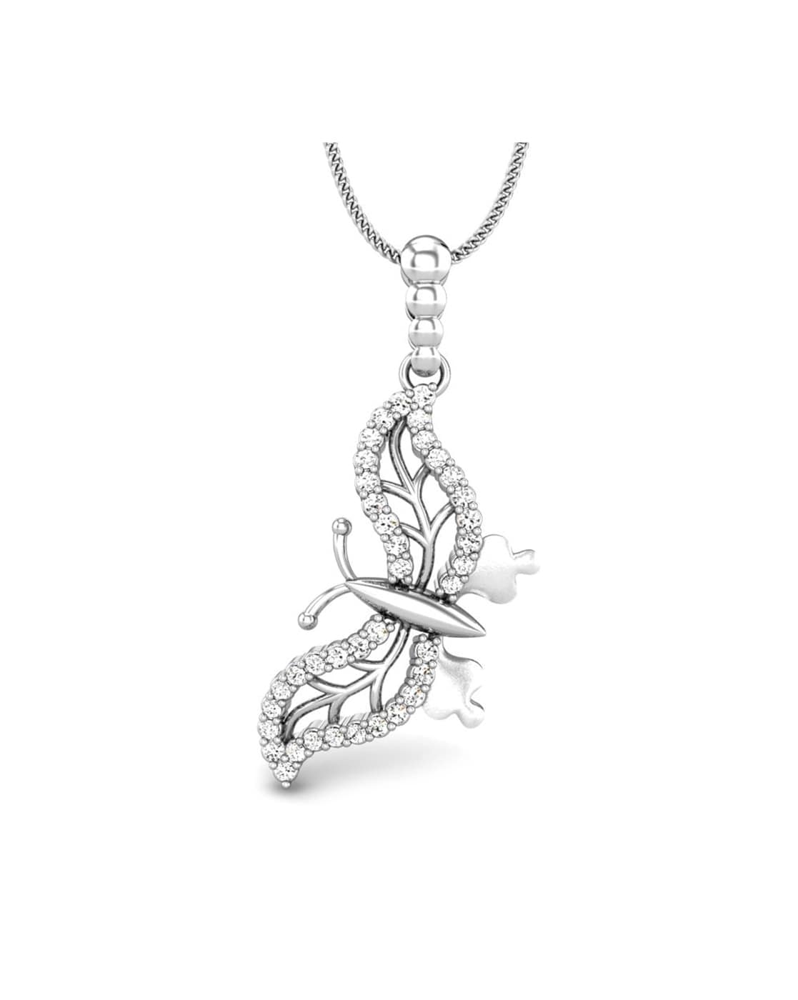 Buy White Gold Necklaces & Pendants for Women by Candere By Kalyan  Jewellers Online