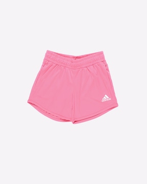 Girls pink outlet adidas shorts