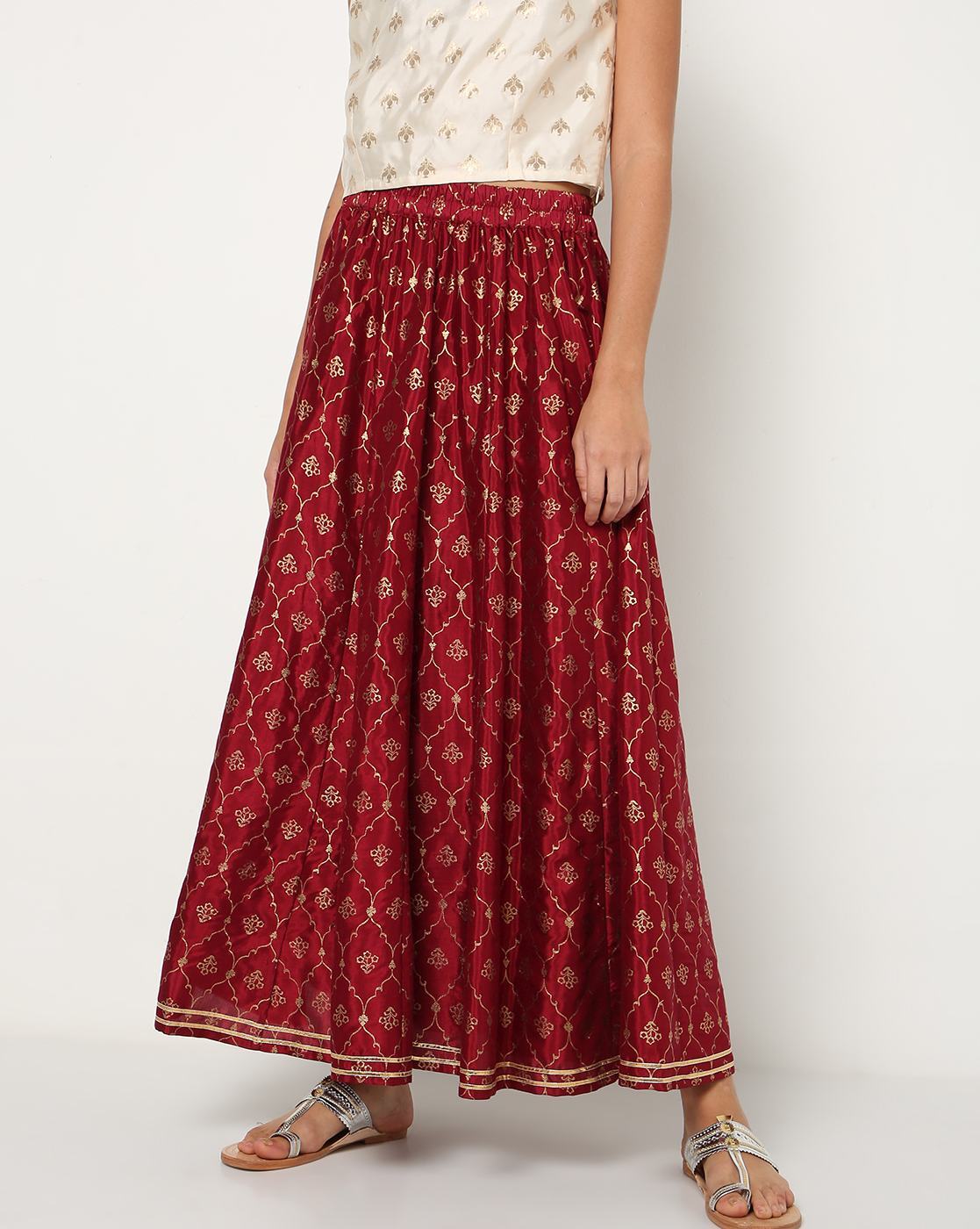 The Tilda Maxi Slip Skirt | Anthropologie