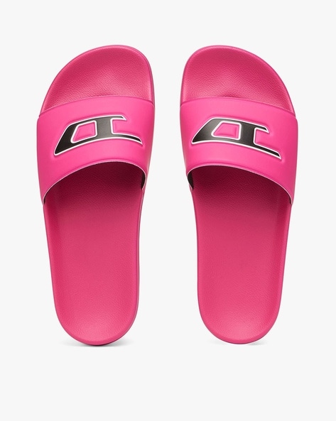 fila pink sliders