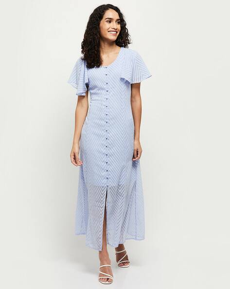 Buy Blue Dresses for Women by MAX 