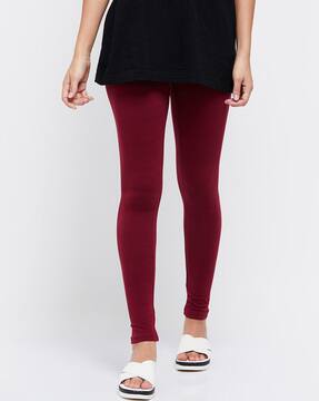 Buy Red Leggings for Women by MAX 