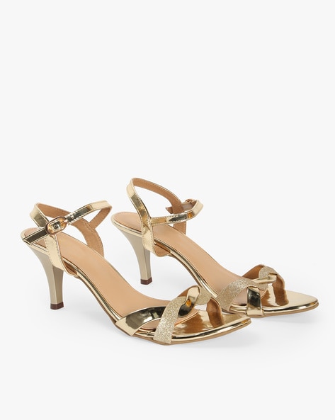 Buy Women Gold Casual Sandals Online | SKU: 35-80-15-36-Metro Shoes