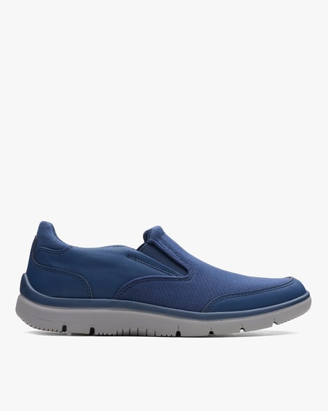 Tunsil Step Panelled Slip-On Shoes