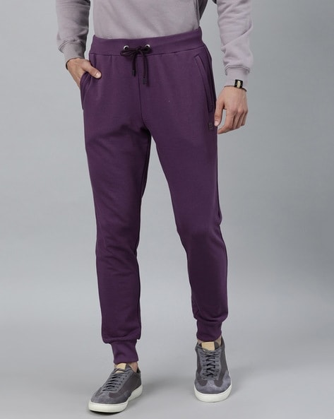 Buy HANGUP Purple Solid Silk Regular Fit Mens Harem Pants  Shoppers Stop