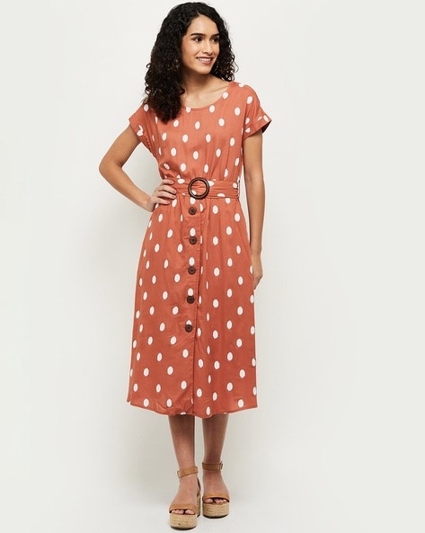 whistles red linen dress