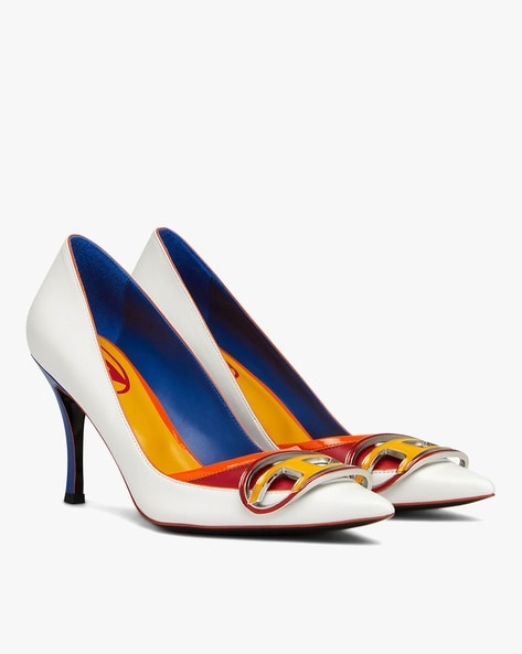 Buy Multicoloured Heeled Shoes for Women by DIESEL Online 