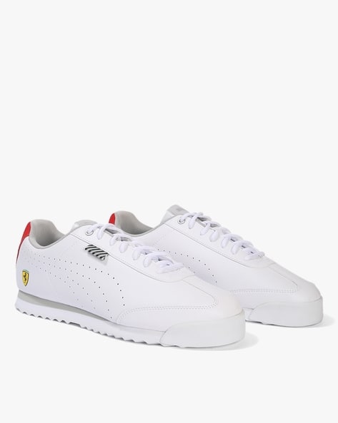 Ferrari Roma Via Perf Lace-Up Casual Shoes