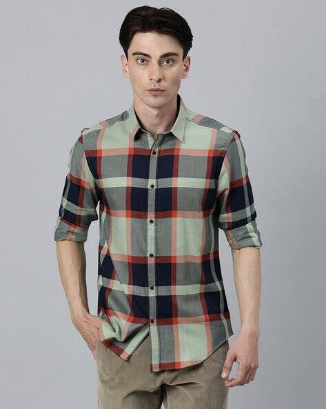 Buy Green Shirts for Men by Rare Rabbit 