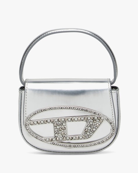 Buy H&M Women Silver Textured Small Shoulder Bag - Handbags for Women  13015260 | Myntra