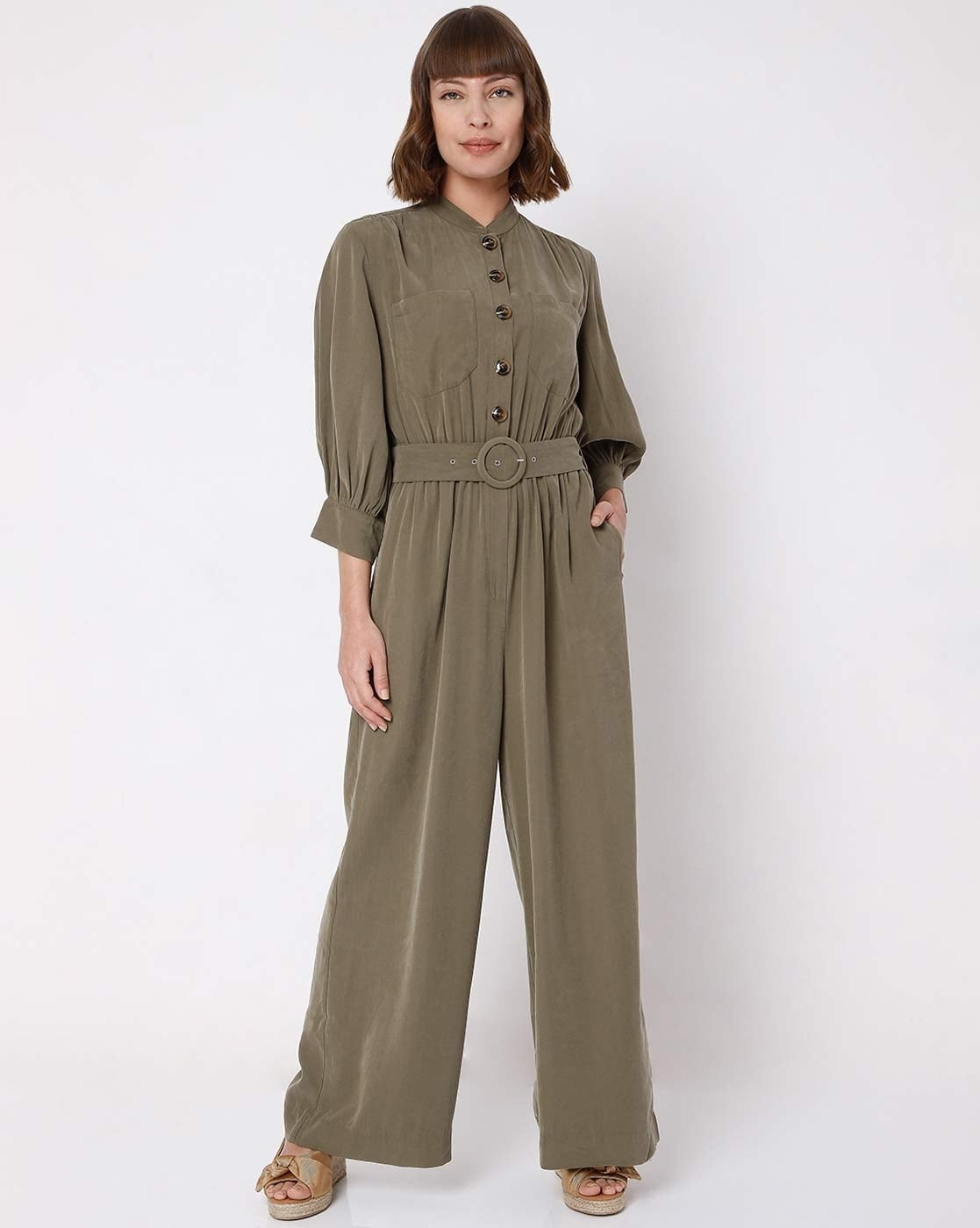 vero moda jumpsuit green