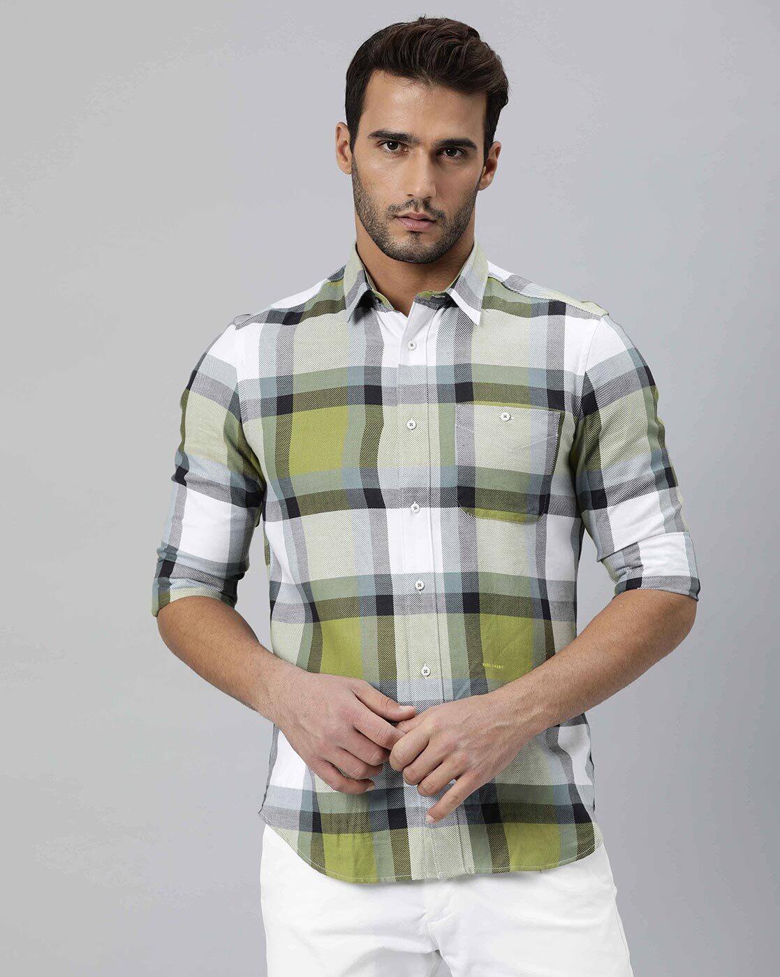 Buy Multi Shirts for Men by Rare Rabbit 