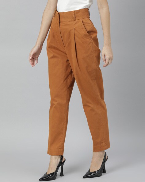 Low Classic Belted Paperbag Trousers  Farfetch