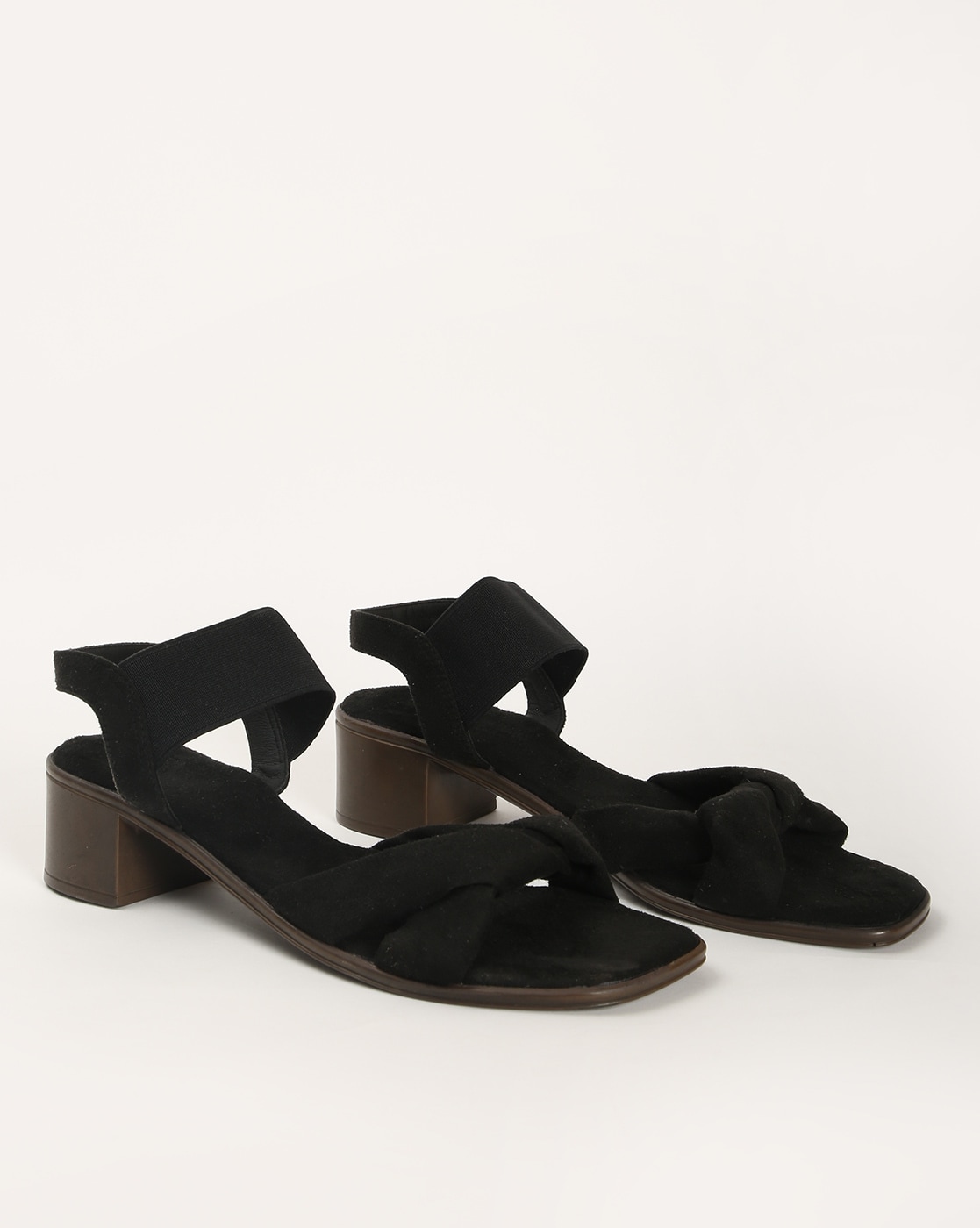 Buy Black Heeled Sandals for Women by Inc.5 Online | Ajio.com