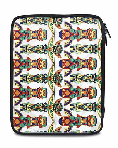 THE PURPLE SACK Floral Laptop Bag