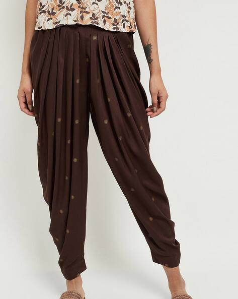Buy Brown Trousers \u0026 Pants for Women by 